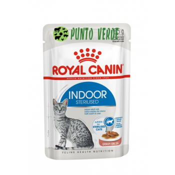 ROYAL CANIN CAT INDOOR GRAVY 12X85GR